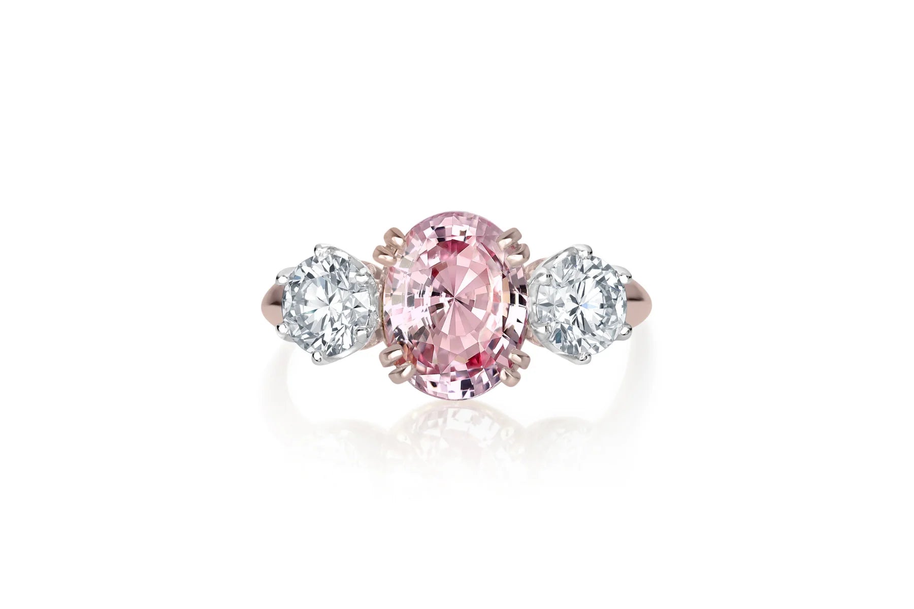 Pink 2025 sapphire padparadscha