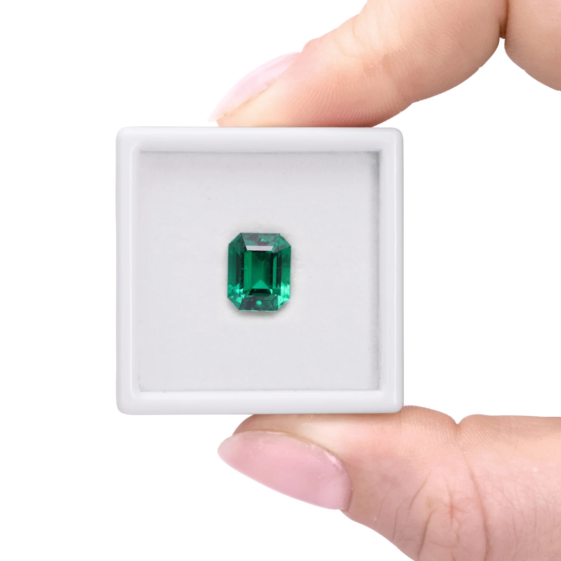 2.78ct Octagon Colombian Emerald