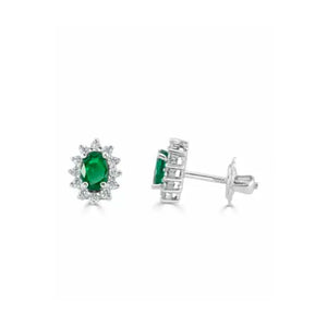 Gaelle - Emerald Earrings