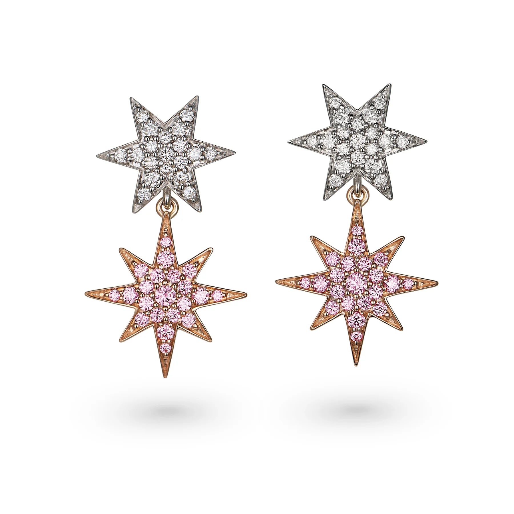The Pink Starlet - Earrings