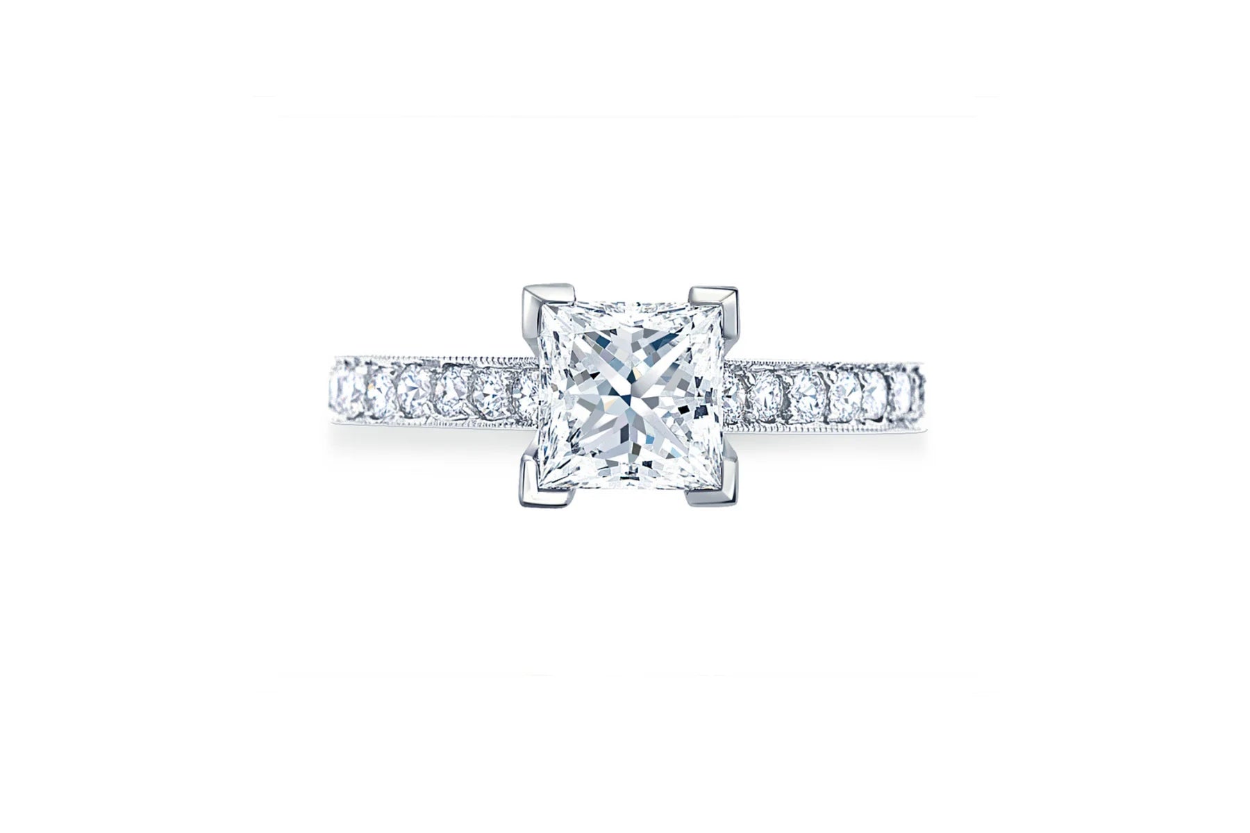 Princess Cut Diamond Engagement Rings – Paul Bram
