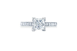 Princess Cut Diamond Engagement Rings