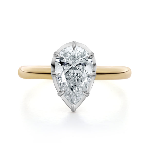 Vida - Engagement Ring in 18ct Yellow Gold