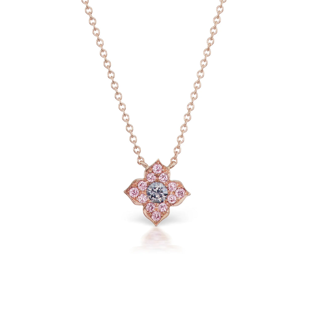 Argyle Blue & Pink Diamond Pendant - Azalea - 18ct Rose Gold – Paul Bram