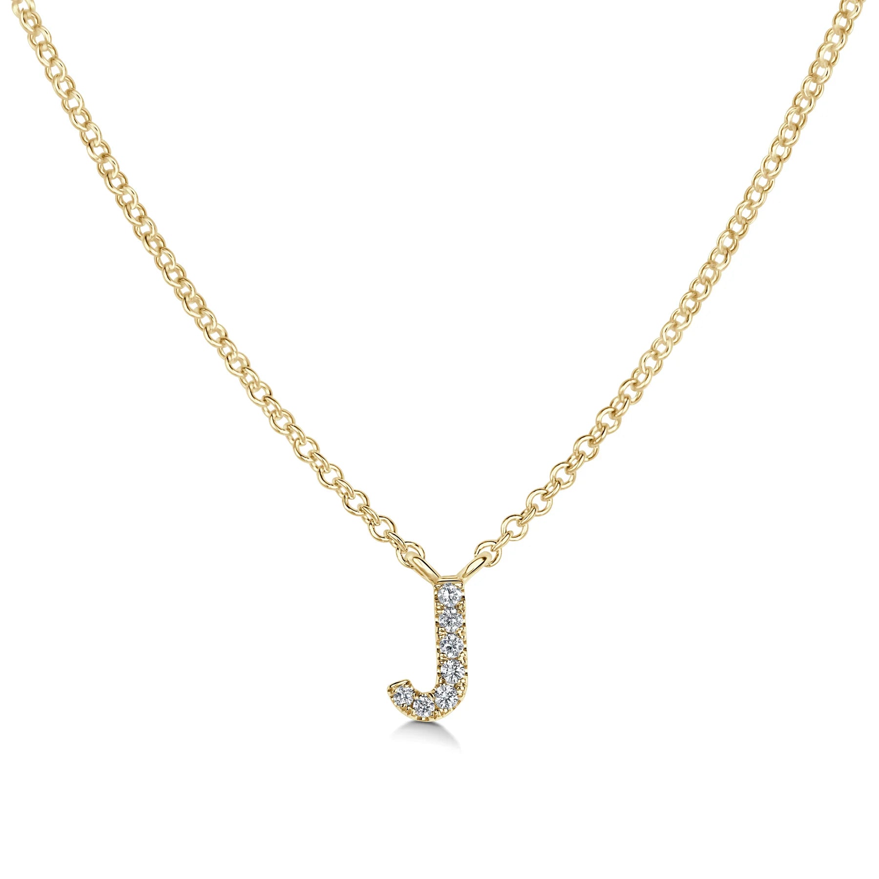 J initial hot sale pendant