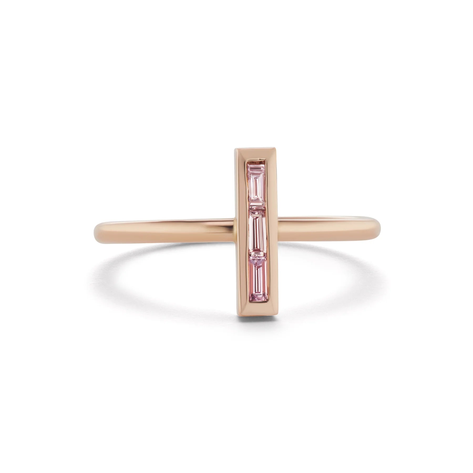 Rose on sale gold baguette