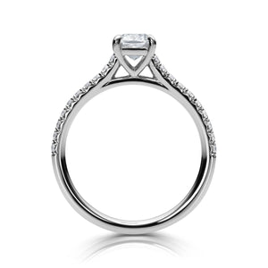 Pav Diamond Engagement Rings Bands Paul Bram